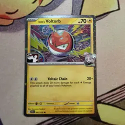 Iono's Voltorb Cosmos-Holo - NM - Pokemon Prize Pack Series 7 Stamped - Image 1