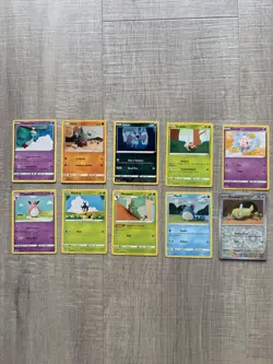 Asako Ito Pokemon Card Lot – 10 Official TCG Cards – Mixed Set Collection - Image 1