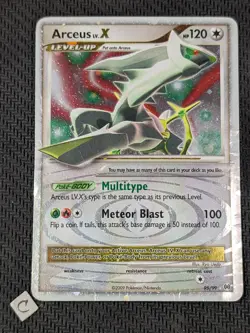 Arceus Lv. X 95/99 - Platinum Arceus Ultra Rare Holo Pokemon TCG HP/DMG - Image 1