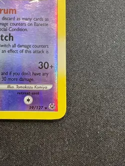 Pokemon TCG Banette Platinum Reverse Holo Rare Stage 1 HP 90 # /127 2009 - Image 4