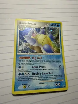 Pokemon Card - Blastoise 2/127 Holo Rare Platinum 2009 - NM-LP - Image 2