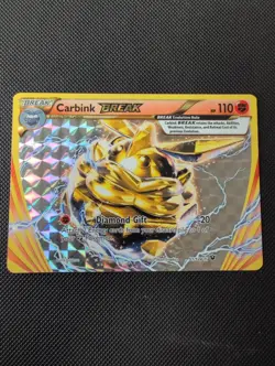 Carbink BREAK 51/124 Fates Collide Ultra Rare Holo Pokemon TCG Card NM - Image 1