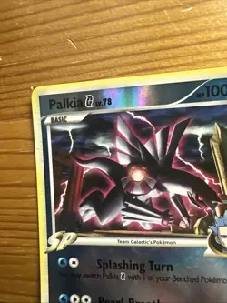 Pokemon Card Palkia G Lv. 78 12/127 Platinum Reverse Holo Rare NM - Image 4