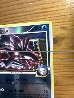 Pokemon Card Palkia G Lv. 78 12/127 Platinum Reverse Holo Rare NM - Image 5