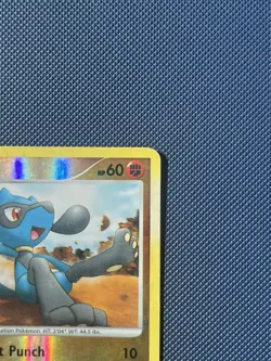 Riolu 91/127 REVERSE HOLO Platinum 2009 Pokemon TCG Card - MP - Image 3