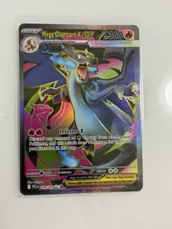 Pokemon TCG Mega Charizard X EX 109/094 Flashfire Secret Rare - Read description - Image 1