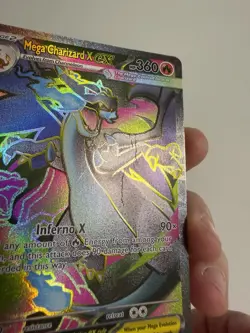 Pokemon TCG Mega Charizard X EX 109/094 Flashfire Secret Rare - Read description - Image 3