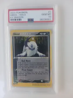 Pokemon TCG 2003 EX Dragon Absol Holo Rare #1 English PSA 10 - Image 5