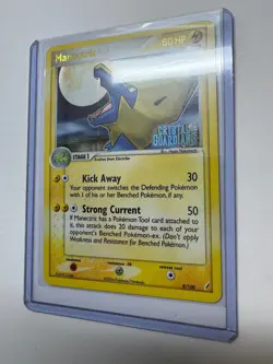 Manectric 8/100 EX Crystal Guardians STAMPED Reverse Holo TCG POKEMON English - Image 3