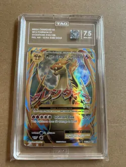 Pokemon TCG M Charizard EX #101/108 Evolutions 2016 TAG 7.5 Full Art Holo - Image 1