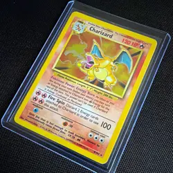 Charizard 4/102 Base Set Holo Rare 1999 English Pokemon TCG 120 HP - Image 1