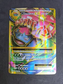 Pokemon TCG XY Evolutions M Venusaur EX Full Art Holo Card 100/108 NM NM+ - Image 2