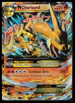 XY - Flashfire #13/106 M Charizard EX (Y) MP - Image 1