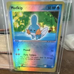 Pokemon TCG Mudkip 60/109 EX Ruby & Sapphire Reverse Holo 50 HP English - Image 1