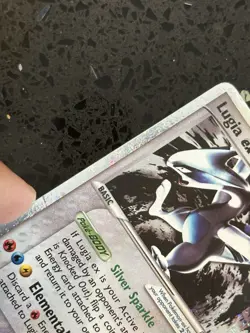 Lugia ex 105/115 Unseen Forces Holo EX English Pokemon TCG 4 SWIRLS - Image 4