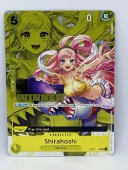 Shirahoshi (Winner Pack Vol. 6) OP03-116 UC Foil One Piece Promotion Cards LP - Image 1