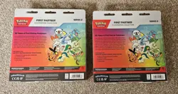 Pokemon TCG First Partner Illustration Collection Series 2 x2 Sealed Lot - Image 2