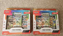 Pokemon TCG First Partner Illustration Collection Series 2 x2 Sealed Lot - Image 1
