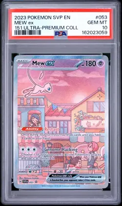 Mew SVP 053 151 Ultra Premium Collection Promo Pokemon Card PSA 10 Gem Mint - Image 1
