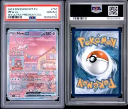 Mew SVP 053 151 Ultra Premium Collection Promo Pokemon Card PSA 10 Gem Mint - Image 3