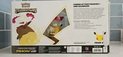 Pokemon TCG Celebrations Premium Figure Collection Pikachu VMAX Box 25 Cards - Image 2