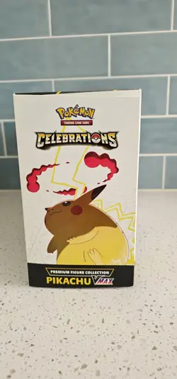 Pokemon TCG Celebrations Premium Figure Collection Pikachu VMAX Box 25 Cards - Image 3