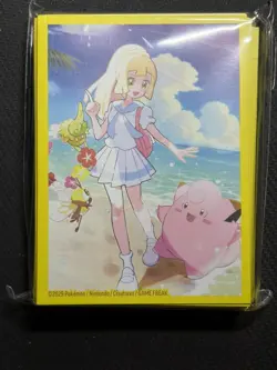 Pokemon Lillie Premium Tournament Collection Card Sleeves - Image 1
