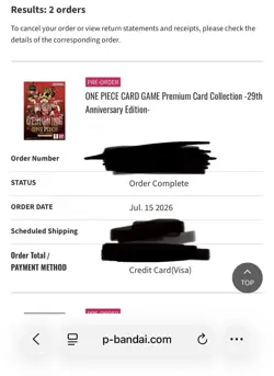 *PRESALE* Bandai ONE PIECE Card Game Premium Card Collection 29th Anniversary - Image 2