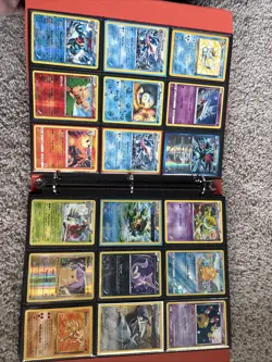 Pokemon Card Binder Collection 153 Cards Mid Era/Vintage LP-MP - Image 2