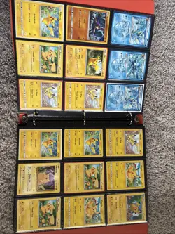 Pokemon Card Binder Collection 153 Cards Mid Era/Vintage LP-MP - Image 3