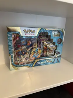 Lucario VSTAR Premium Collection Pack Box Pokemon Cards TCG Brand New and Sealed - Image 1