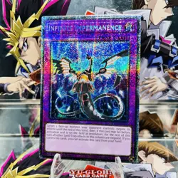 Yugioh Infinite Impermanence MP25-EN032 Starlight Rare 1st Ed Near Mint - Image 1