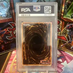 Elemental HERO Flame Wingman - Infernal Rage BLMR-EN012 Secret Rare YuGiOh PSA 8 - Image 2