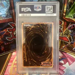 Elemental HERO Flame Wingman - Infernal Rage BLMR-EN012 Secret Rare YuGiOh PSA 8 - Image 3