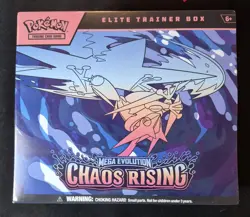 Pokemon TCG Mega Evolution Chaos Rising Elite Trainer Box ETB - New & Sealed - Image 1
