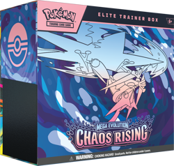 Pokemon TCG Mega Evolution Chaos Rising Elite Trainer Box ETB - New Sealed - Image 1