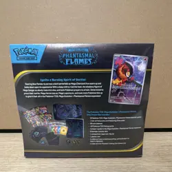 Pokemon TCG Mega Evolution—Phantasmal Flames Elite Trainer Box 9 Cards EN 6+ - Image 3