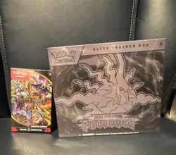 Pokemon TCG Mega Evolution—Pitch Black Elite Trainer Box Booster Bundle - Image 1