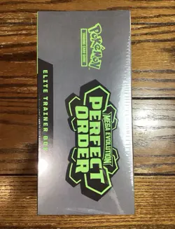 Pokemon TCG Mega Evolution Perfect Order Elite Trainer Box Sealed - Image 4