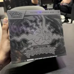 Pokemon TCG Elite Trainer Box Mega Evolution—Pitch Black SEALED ETB - Image 1