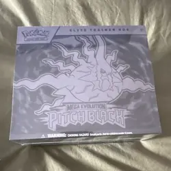Sealed Pokemon Pokemon TCG Mega Evolution Pitch Black Elite Trainer Box - Image 1