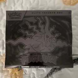 SEALED: Pokemon TCG Mega Evolution: Pitch Black Elite Trainer Box - Image 1