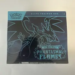 Pokemon Pokemon TCG Mega Evolution—Phantasmal Flames Elite Trainer Box Charizard - Image 1