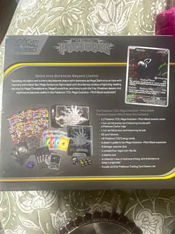 Pokemon Center Pokemon TCG Elite Trainer Box Mega Evolution—Pitch Black Booster - Image 1