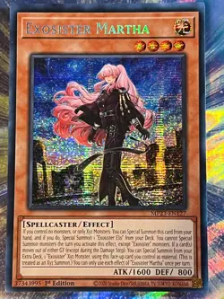 Yu Gi Oh! - Exosister Martha - MP23-EN127 1st Ed - Secret Rare - NM - Image 2