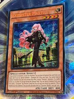 Yu Gi Oh! - Exosister Martha - MP23-EN127 1st Ed - Secret Rare - NM - Image 3