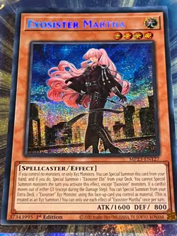 Yu Gi Oh! - Exosister Martha - MP23-EN127 1st Ed - Secret Rare - NM - Image 4