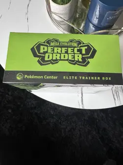 Pokemon TCG Pokemon Center Elite Trainer Box Mega Evolution—Perfect Order - Image 5