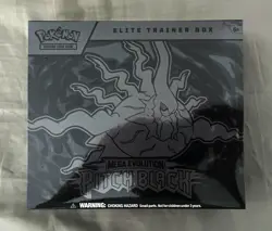 Pokemon TCG Mega Evolution Pitch Black Elite Trainer Box - Image 1