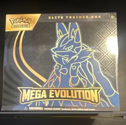 Pokemon TCG Mega Evolution Elite Trainer Box ETB - Booster Promo 6+ - Image 1